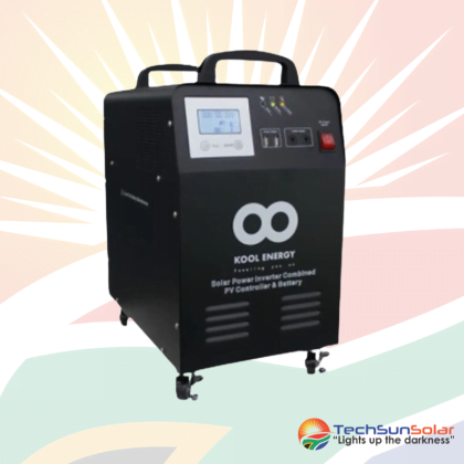 KOOL ENERGY Solar System 1Kw 12V With 1PC 100Ah Oliter Gel Battery