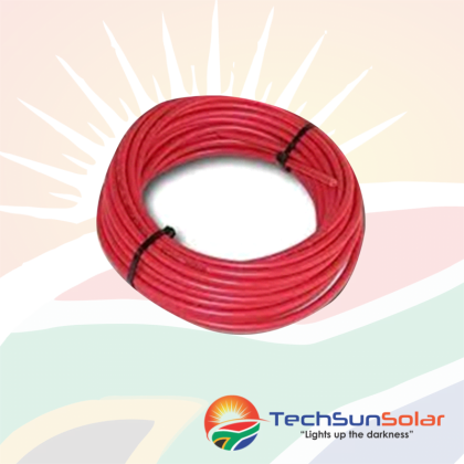 PV Cable 6MM Per 100M - Red