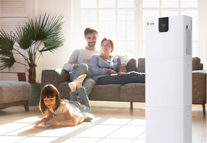 SRNE Vertical Energy Storage System - 3.5KW Inverter with Built In 5.12KwH Battery 2 SRNE Vertical Energy Storage System - 3.5KW Inverter with Built In 5.12KwH Battery - Image 2