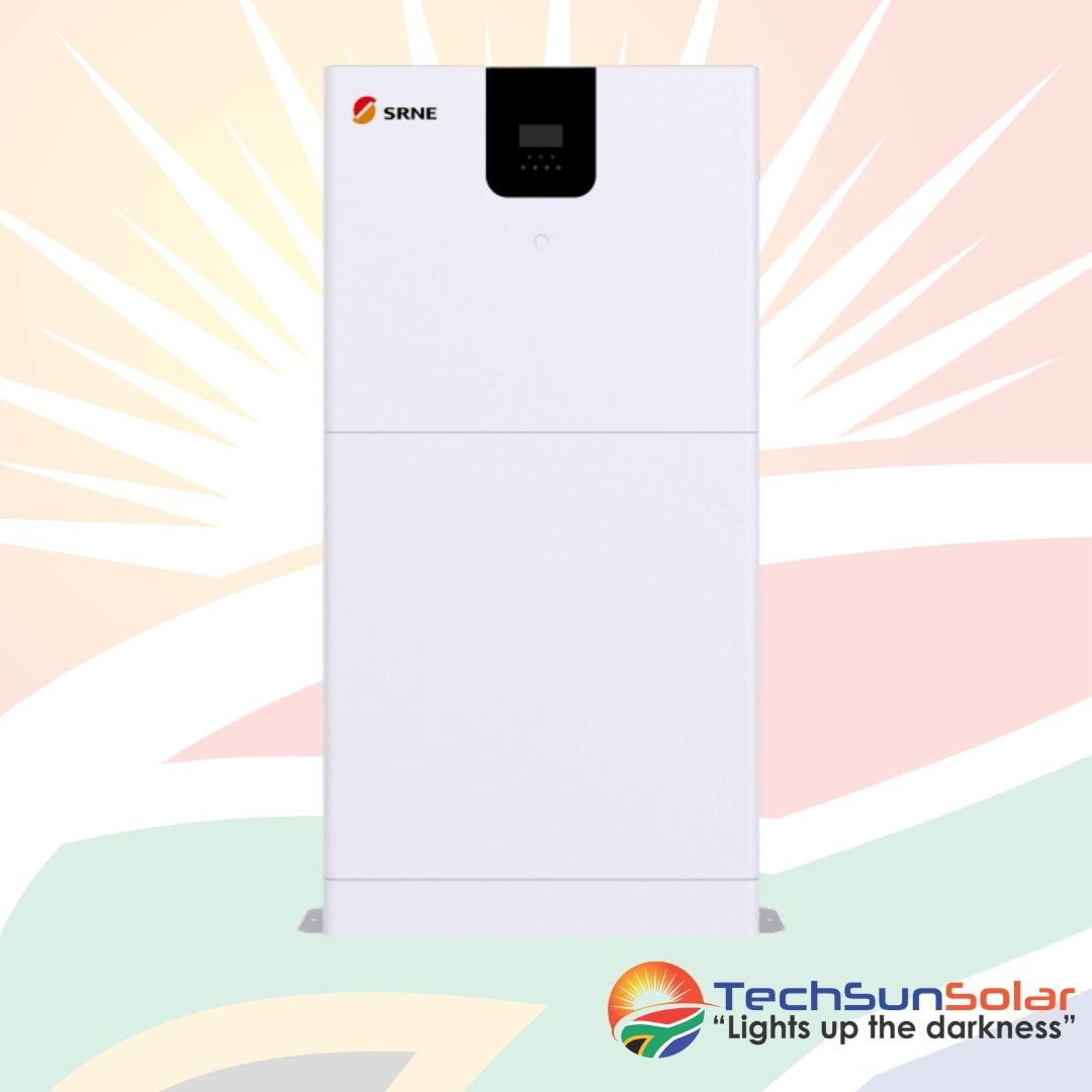 SRNE Vertical Energy Storage System - 3.5KW Inverter with Built In 5.12KwH Battery 1 SRNE Vertical Energy Storage System - 3.5KW Inverter with Built In 5.12KwH Battery