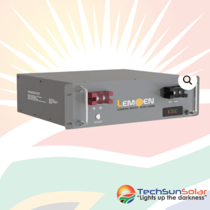 Lemoen 2.56KwH 25.6V 100Ah LI-Ion Battery